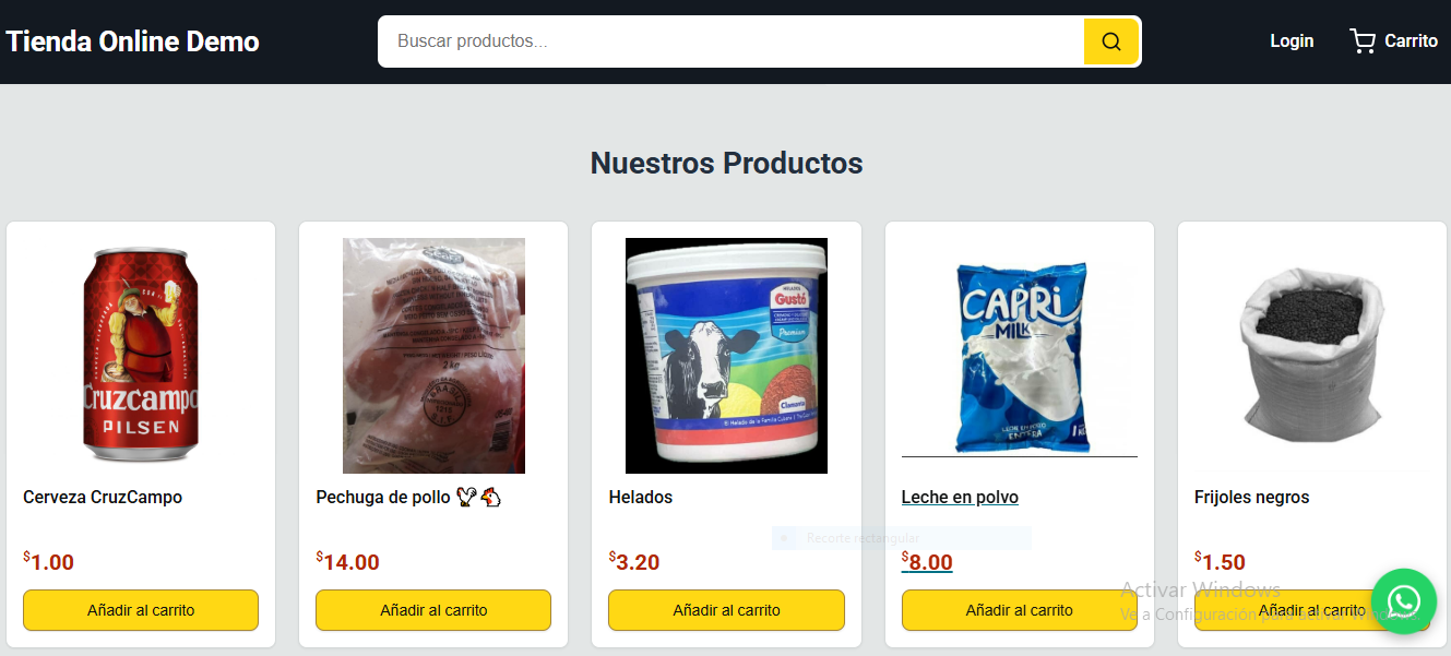 Tienda Online Amazon
